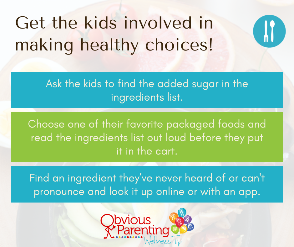 Make Label Reading Fun Get the Kids Involved